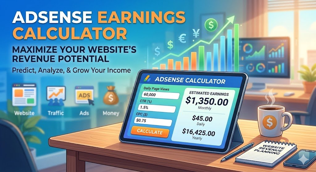 Adsense Calculator Adsense Earning Google Calculator